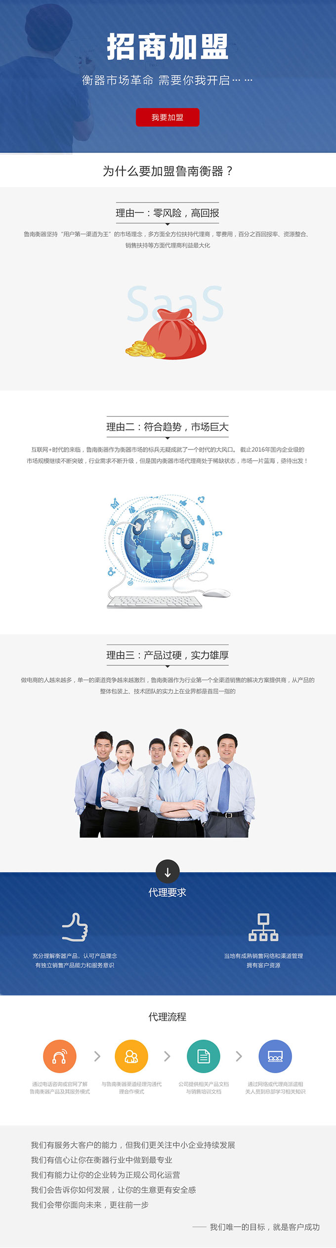魯南衡器招商加盟